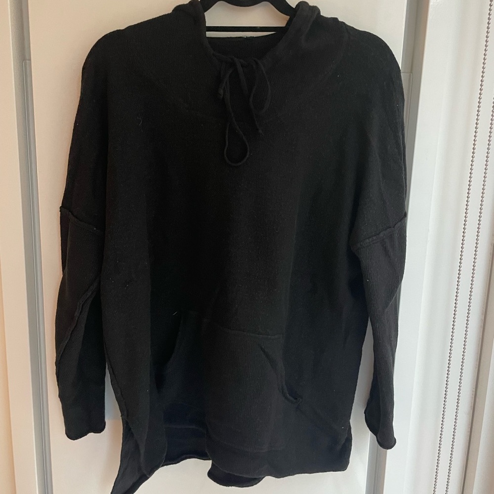 Black Sweater Style Hoodie